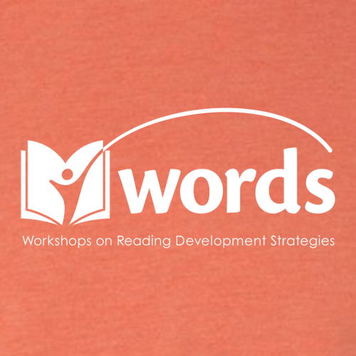 Unisex words Tee -- Heather Orange