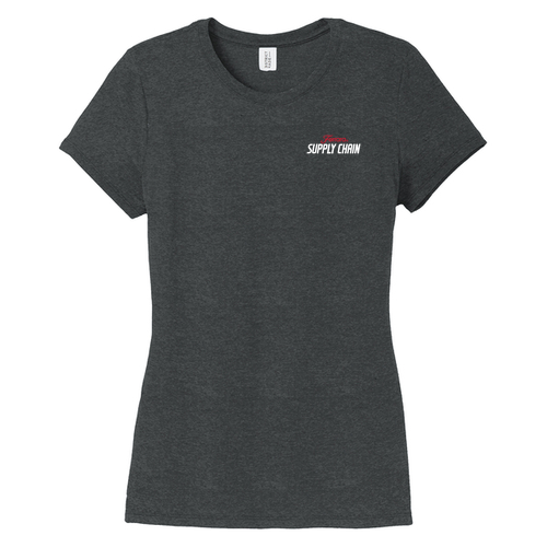 Women's Triblend Tee -- Black Frost