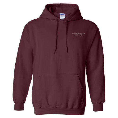 Gildan Heavy Blend Hoodie -- Maroon