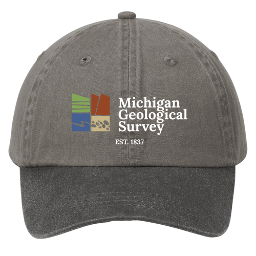 Port and Company Two-Tone Pigment Dyed Hat -- Pebble / Black