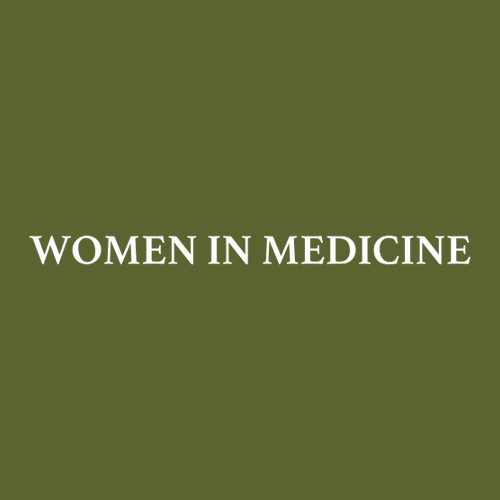 Embroidered Women In Medicine District District V.I.T. Heavyweight Fleece Hoodie -- Olive
