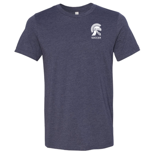 Bella Canvas Unisex Heather CVC T-Shirt -- Heather Midnight Navy