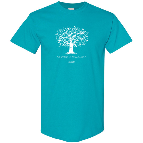 Mens/Unisex Gildan Heavy Cotton Basic T-Shirt -- Tropical Blue