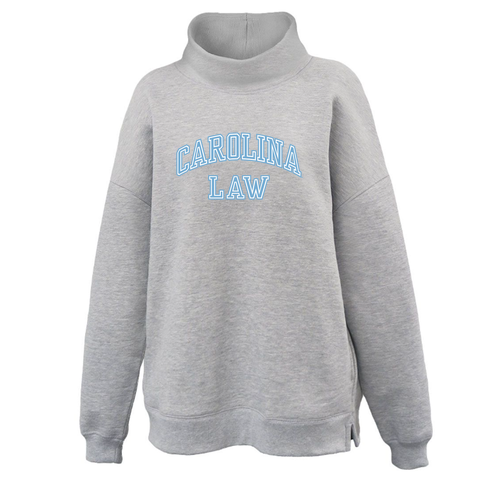 Pennant Womens Oversize Mockneck -- Grey