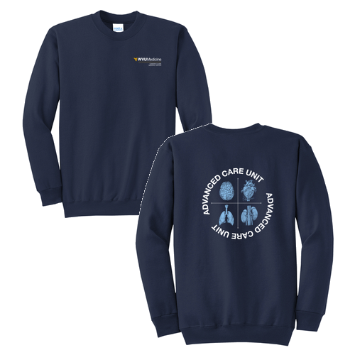 Port and Company Classic Crewneck Sweatshirt -- Navy