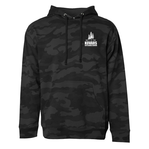 Independent Trading Midweight Hooded Sweatshirt -- Black Camo