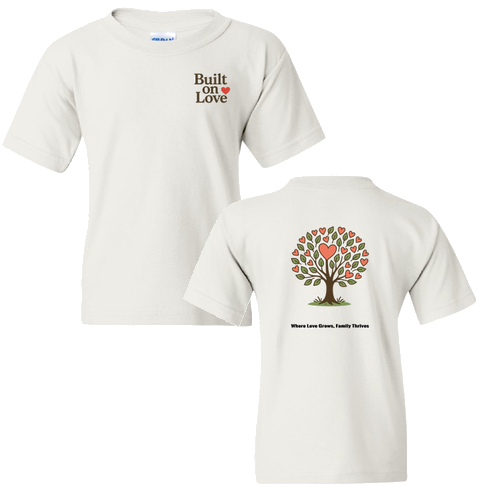 Gildan Heavy Cotton Basic Youth T-Shirt -- White