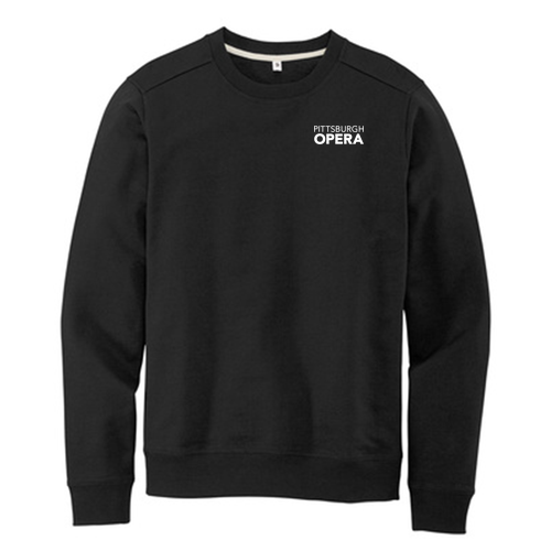 District Re-Fleece Crew -- Black