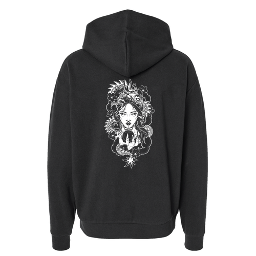 Independent Trading Co. Avenue Pullover Hooded Sweatshirt -- Black