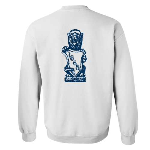 Gildan Heavy Blend Crew Neck Sweatshirt -- White