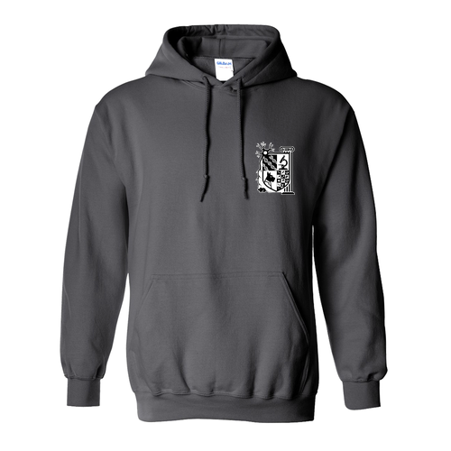 Gildan Heavy Blend Hooded Sweatshirt -- Charcoal