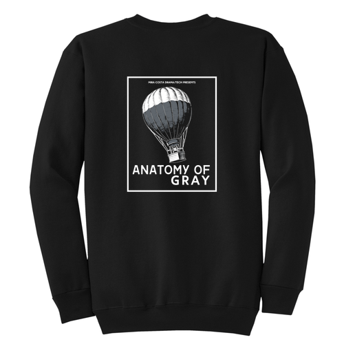 Port and Company Classic Crewneck Sweatshirt -- Jet Black