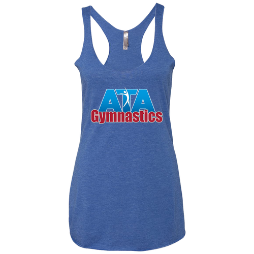 Next Level Apparel Ladies Tri Blend Racerback Tank -- Vintage Royal