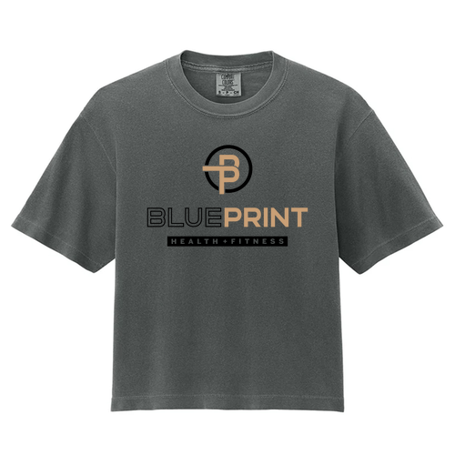 Comfort Colors Women's Garment-Dyed Heavyweight Boxy T-Shirt -- Pepper