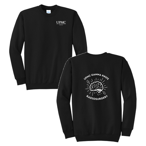 Port and Company Classic Crewneck Sweatshirt -- Jet Black