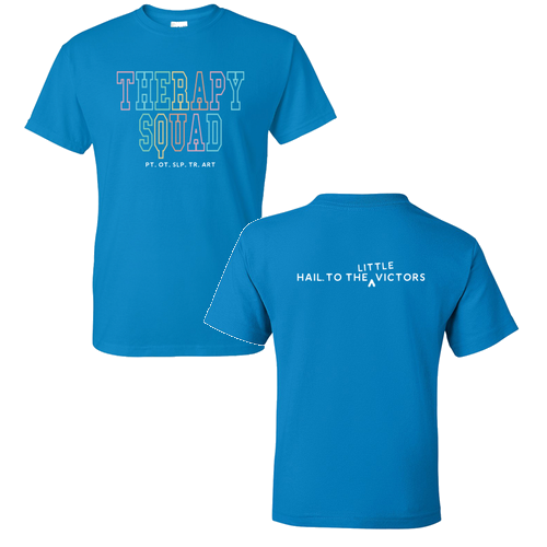Mens/Unisex Therapy Squad Gildan DryBlend 50/50 T-Shirt -- Sapphire