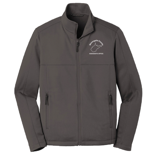 Port Authority Collective Smooth Fleece Jacket -- Graphite