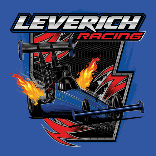 Gildan Heavy Cotton Basic T-Shirt Classic Front Dragster Back -- Royal