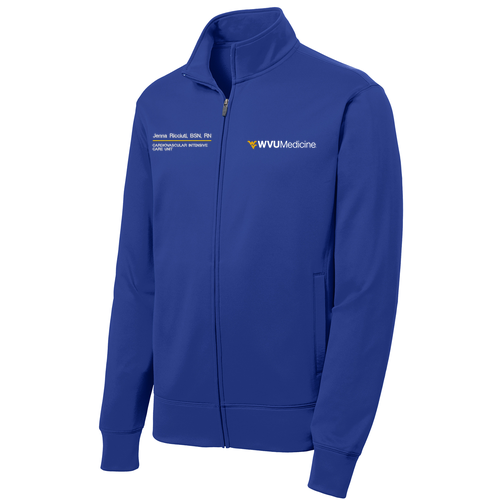Sport-Tek Sport-Wick Fleece Full-Zip Jacket -- True Royal