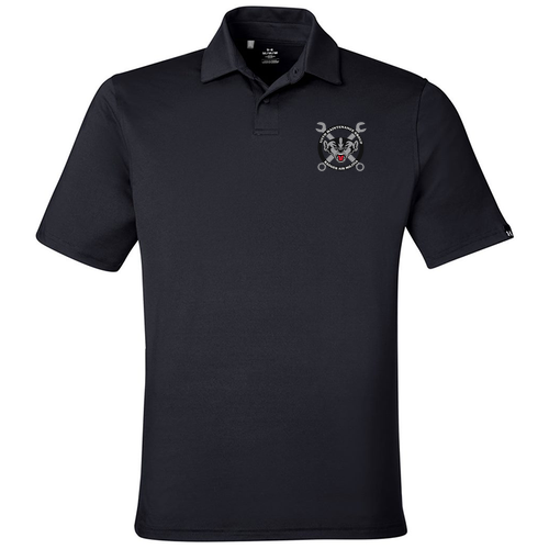 Under Armour Men's Polo -- Black (Emboridery)