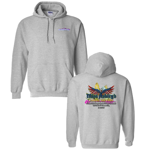 Gildan Heavy Blend Hooded Sweatshirt -- Sport Grey