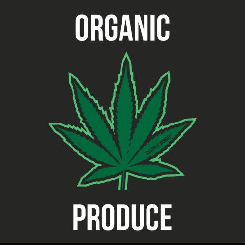 Organic Produce T-Shirt -- Black