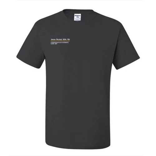 Jerzees Heavyweight 50/50 Adult T-Shirt -- Charcoal Grey