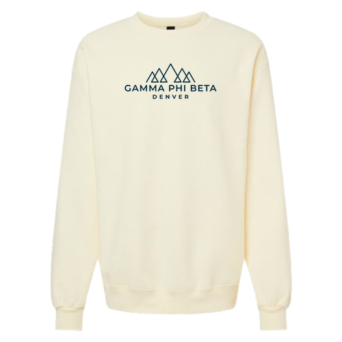 Gildan Maxweight Crewneck Sweatshirt -- Off White