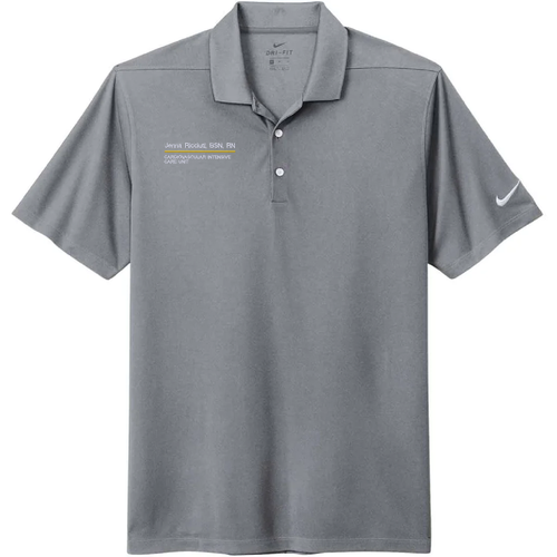 Nike Dri-Fit Micro Pique 2.0 Polo -- Cool Grey