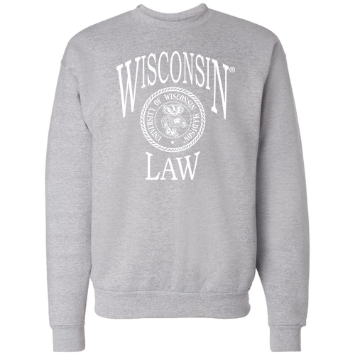 Hanes EcoSmart Crewneck Sweatshirt -- Light Steel