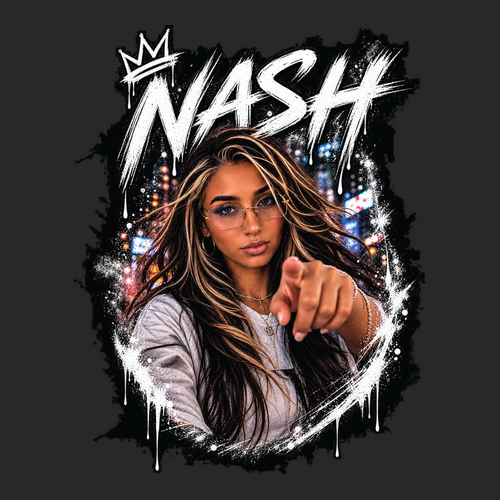 Nash Hammer Adult T-Shirt -- Black