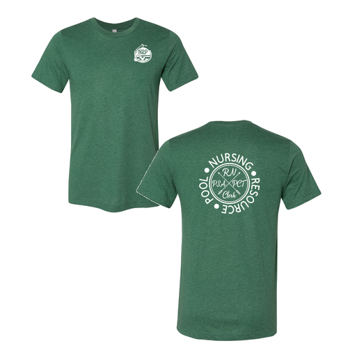 Mens/Unisex Bella Canvas CVC T-Shirt -- Heather Grass Green