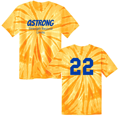 Port and Company Tie Dye Tee Youth -- Gold