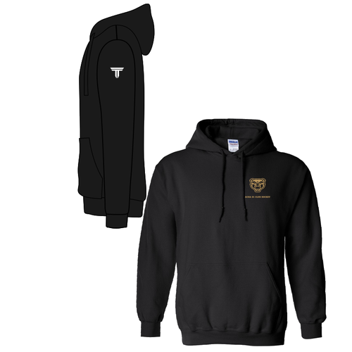 Gildan Heavy Blend Hooded Sweatshirt -- Black