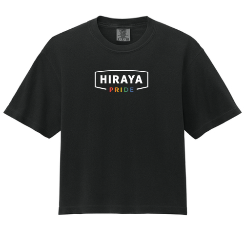 Comfort Colors Women's Garment-Dyed Heavyweight Boxy T-Shirt -- Black