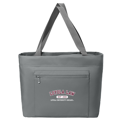 Loyola Law Carryall Tote -- Storm Grey