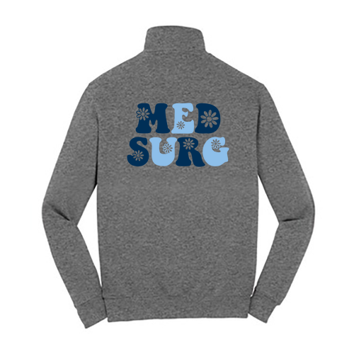 Sport Tek Quarter Zip Sweatshirt -- Vintage Heather