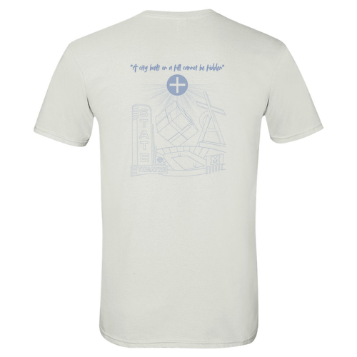 Lights Of The World SoftStyle T-Shirt -- White