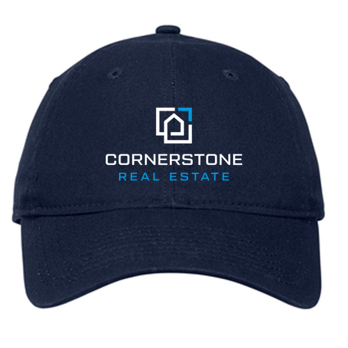 New Era Adjustable Unstructured Hat -- Deep Navy