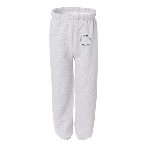 Jerzees Youth 8 Oz., 50/50 Nublend Fleece Sweatpant -- Ash