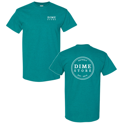 Gildan Heavy Cotton Basic T-Shirt -- Antique Jade Dome