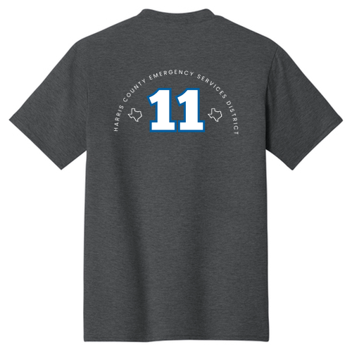 Port and Company Fan Favorite Tee -- Dark Heather Grey