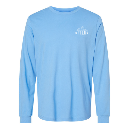 Bella Canvas Unisex Jersey Longsleeve Tee -- Carolina Blue