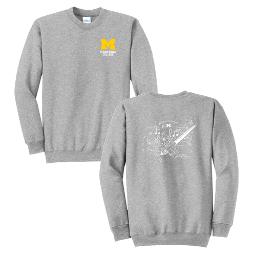 Port and Company Classic Crewneck Sweatshirt -- Athletic Heather