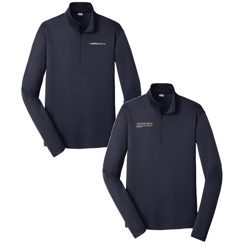 Sport-Tek PosiCharge Competitor Quarter Zip Pullover -- True Navy