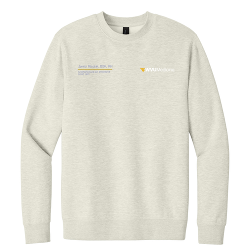 District V.I.T. Fleece Crew -- Oatmeal Heather