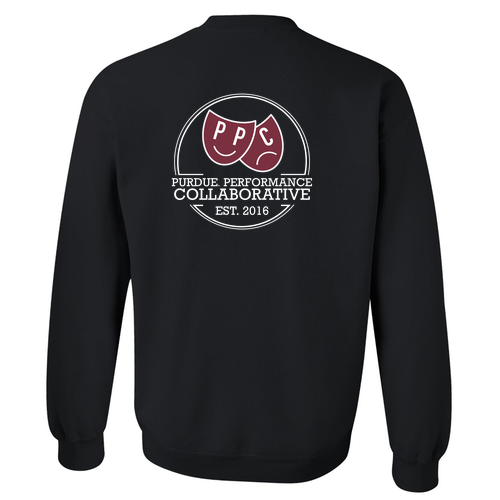 Gildan Heavy Blend Crew Neck Sweatshirt -- Black