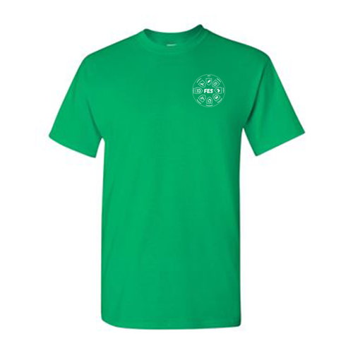 Adult Honesty House Gildan Heavy Cotton Basic T-Shirt -- Irish Green
