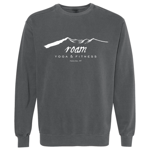 Comfort Colors Lightweight Adult Ringspun Crewneck Sweatshirt -- Pepper