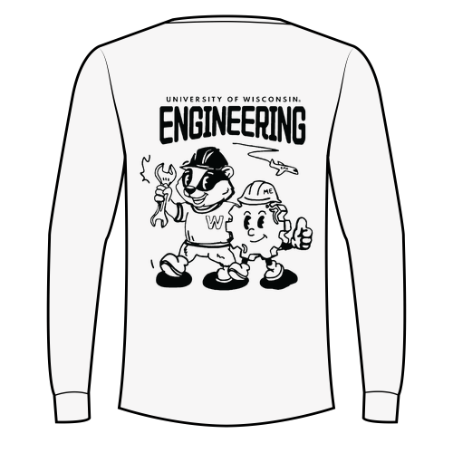 Gildan Heavy Cotton Longsleeve Basic T-Shirt -- White